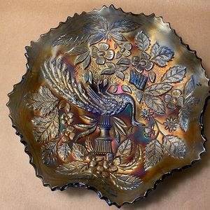 Gasoline glass decorative dish